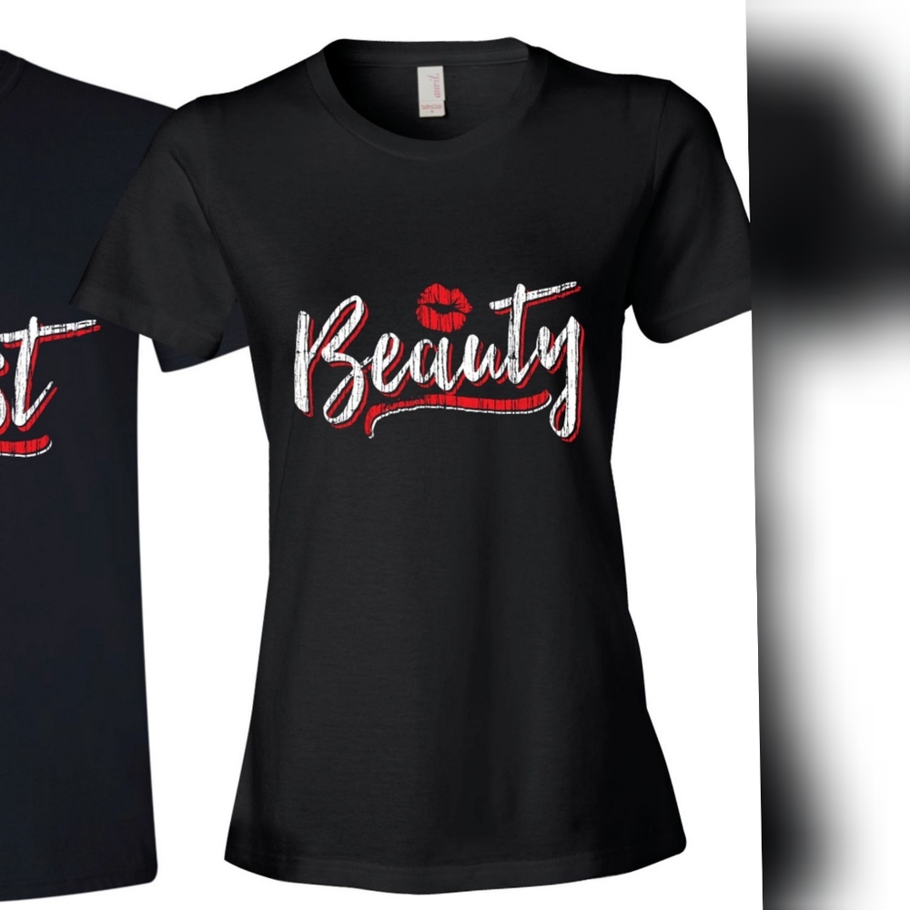 Beauty & the Beast Beauty Womens Tshirt size Small